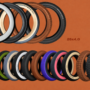 Customized tyres Gorille Cycles